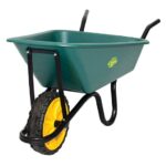lasher poly wheelbarrow green